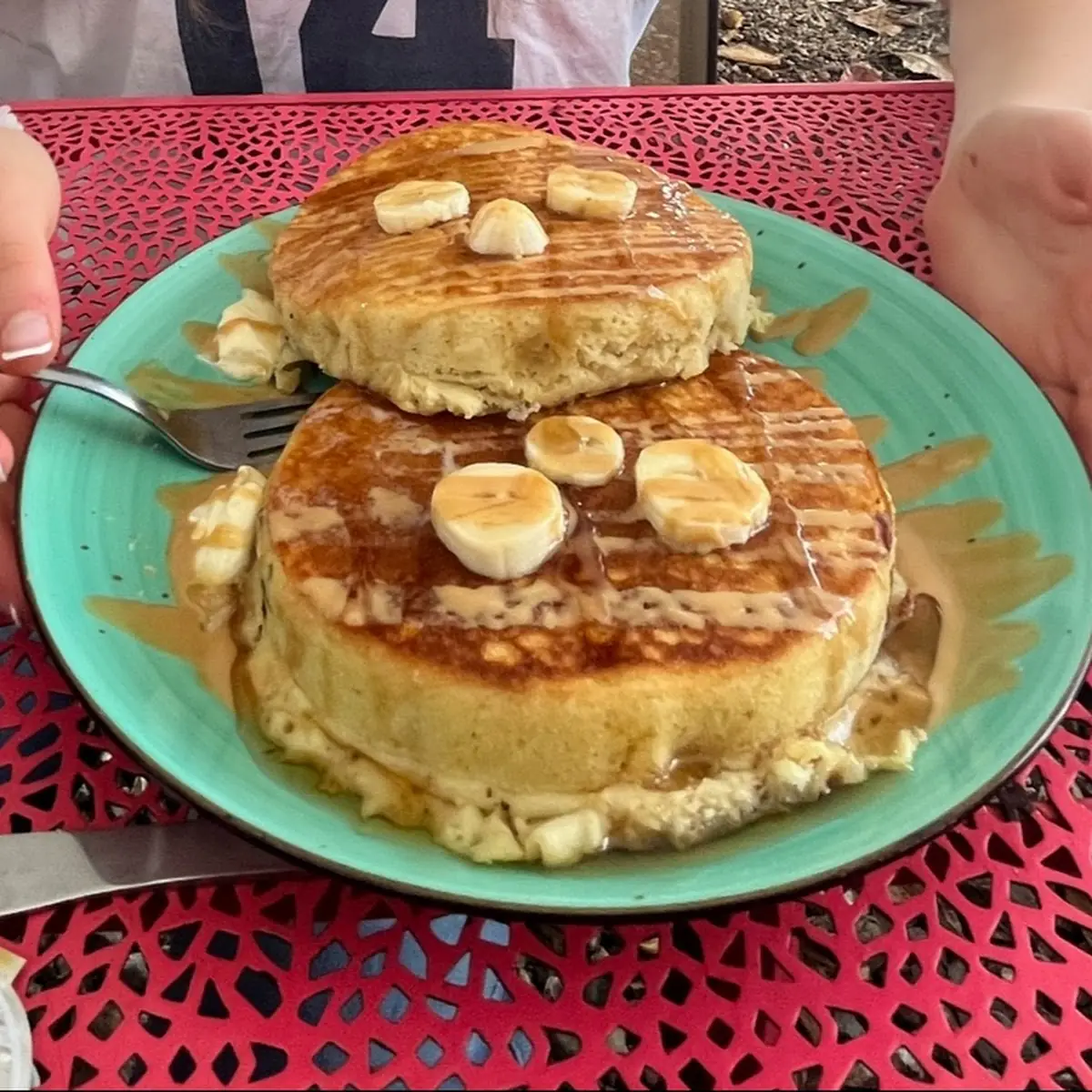 Peanut Butter Banana Pancakea