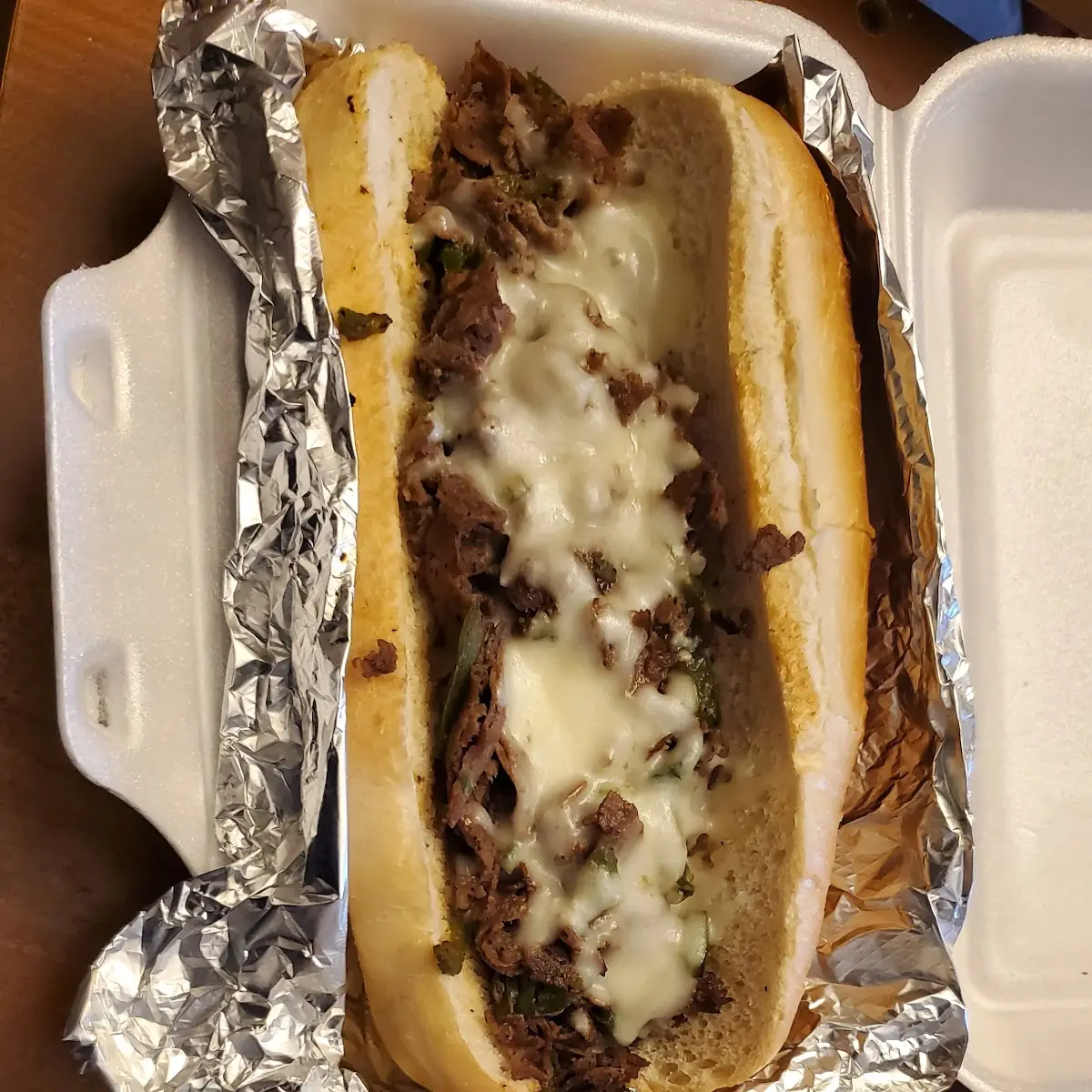 Philly Cheesesteak and Fries