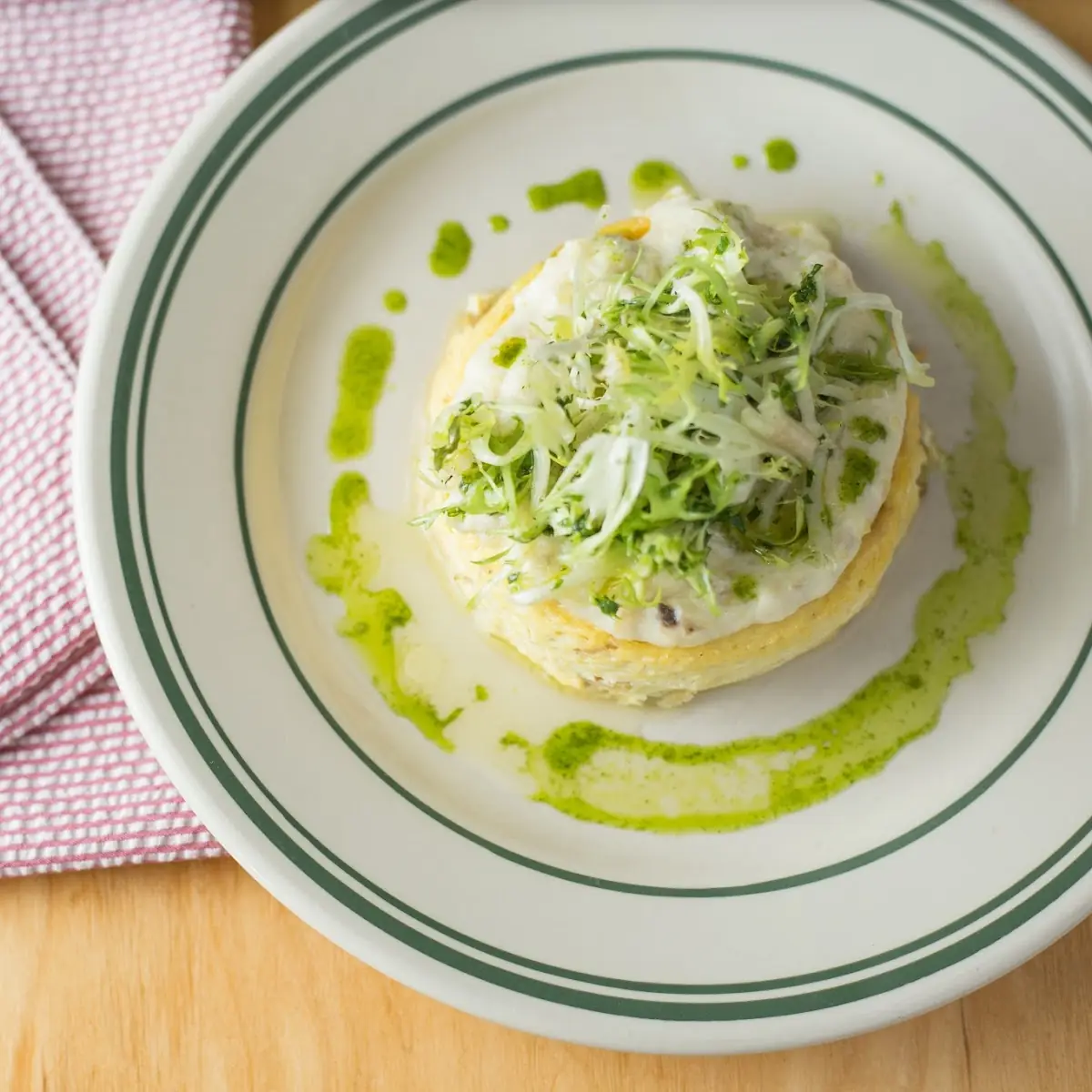 Tortilla Española Salt Cod Brandade Frisée