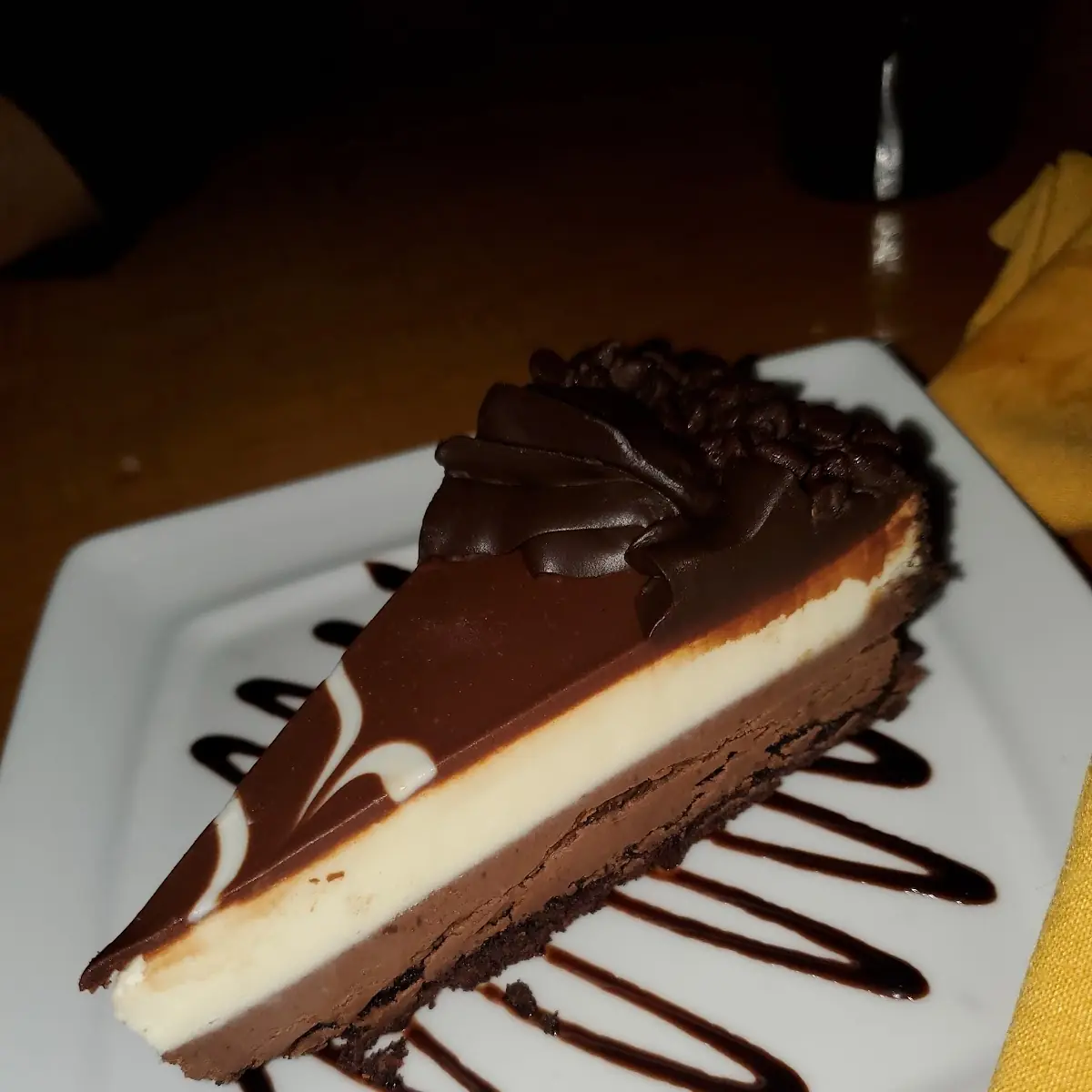 Black Tie Mousse Cake