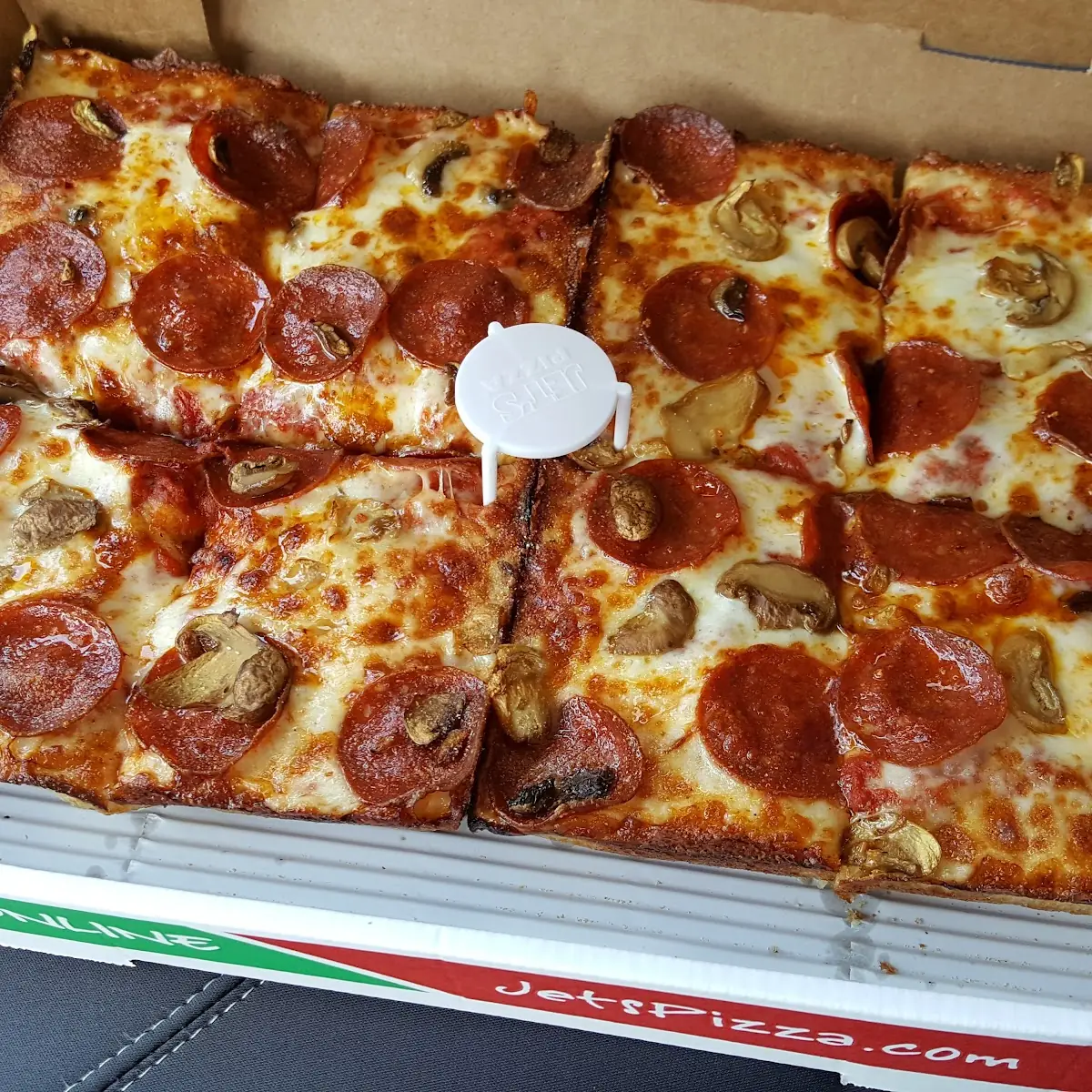 Detroit Style Pepperoni Pizza