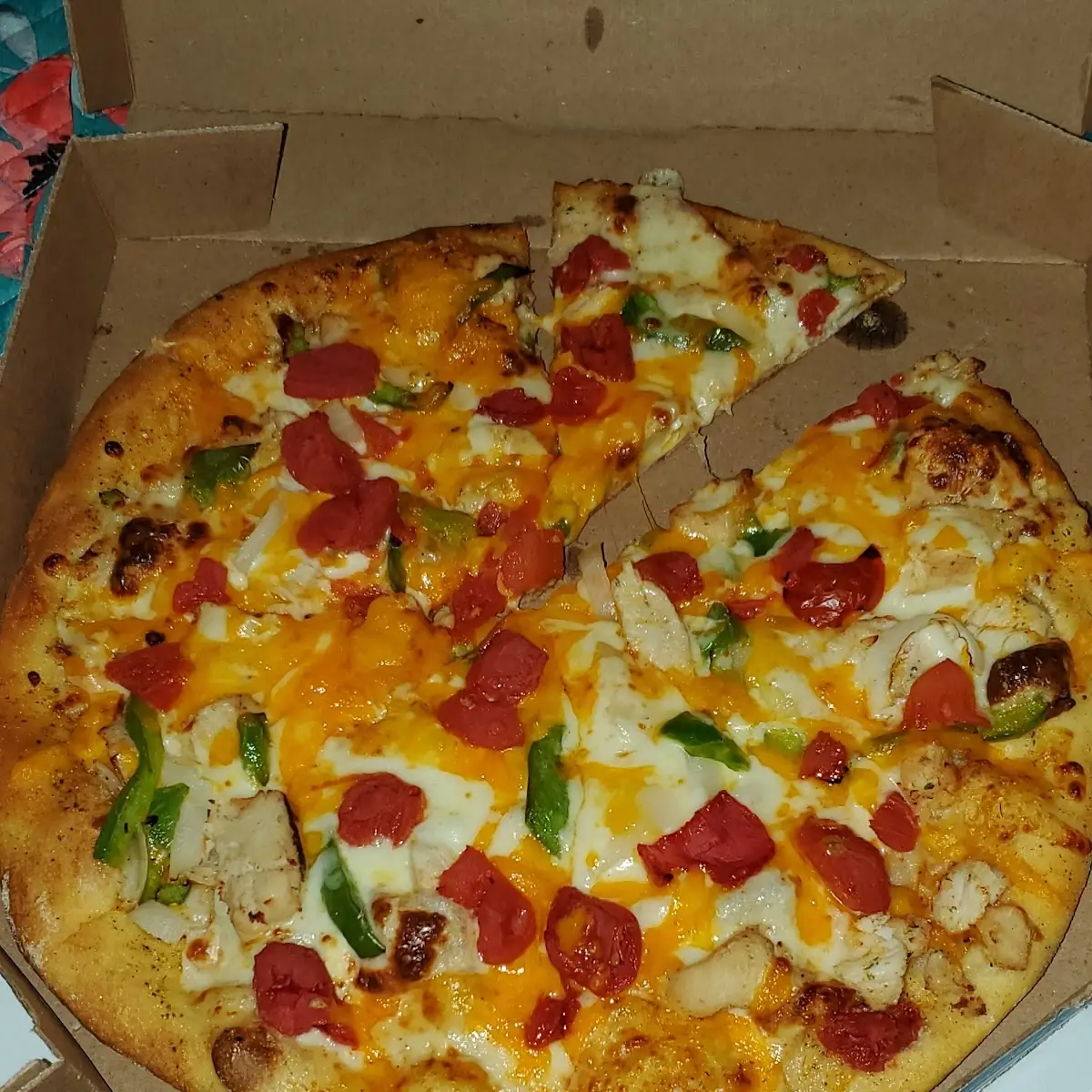 Chicken Taco Pizza