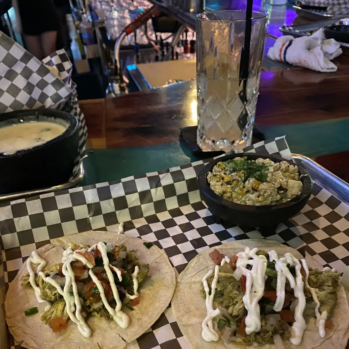 Chicken Tacos with Street Corn