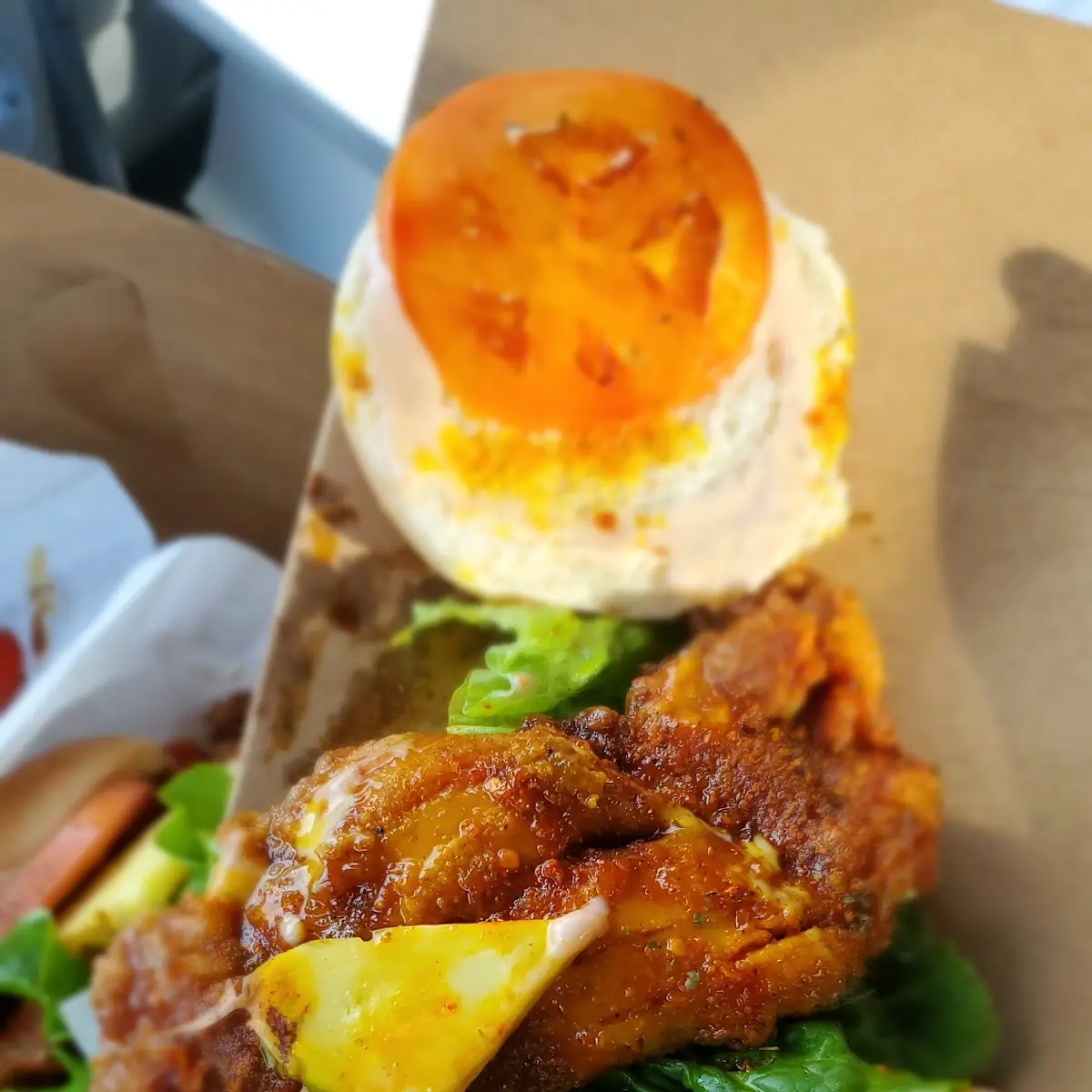 Ajo Chicken Waffle Cone