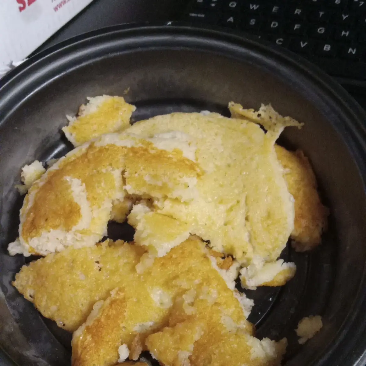 Pancakes Immediately Fell Apart not Done