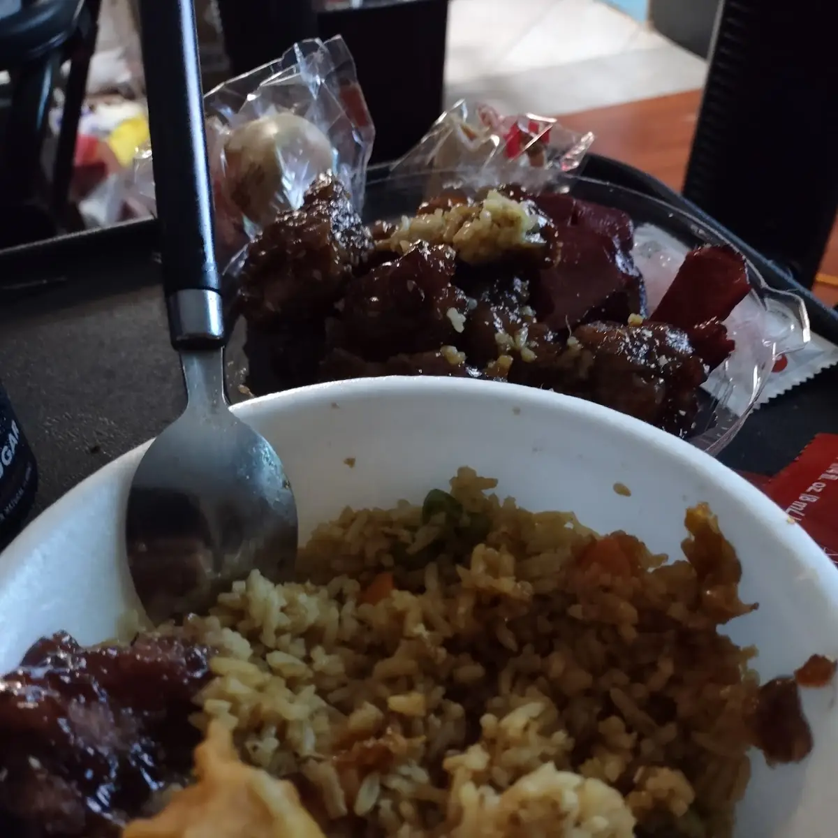 Sesame Chicken Fried Rice