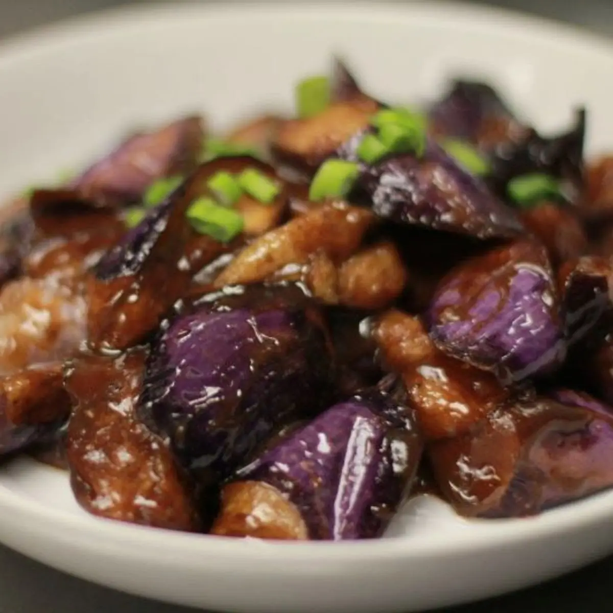 Eggplant with Garlic Sauce