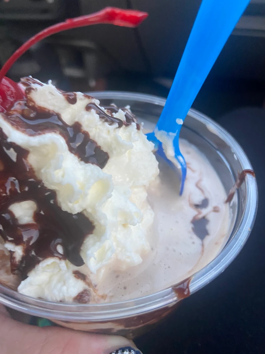 Hot Fudge Cake Sundae
