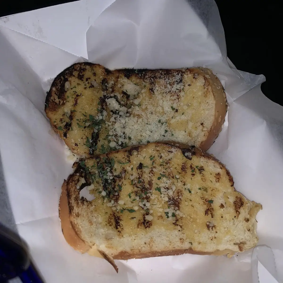 Grilled Crusty Italian Garlic Bread