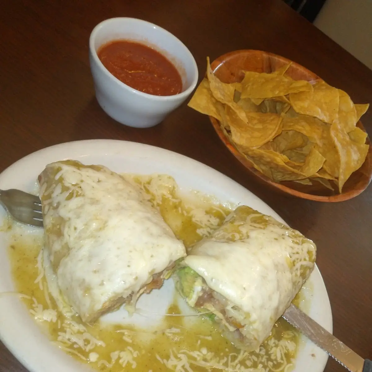 Chile Relleno & Burrito