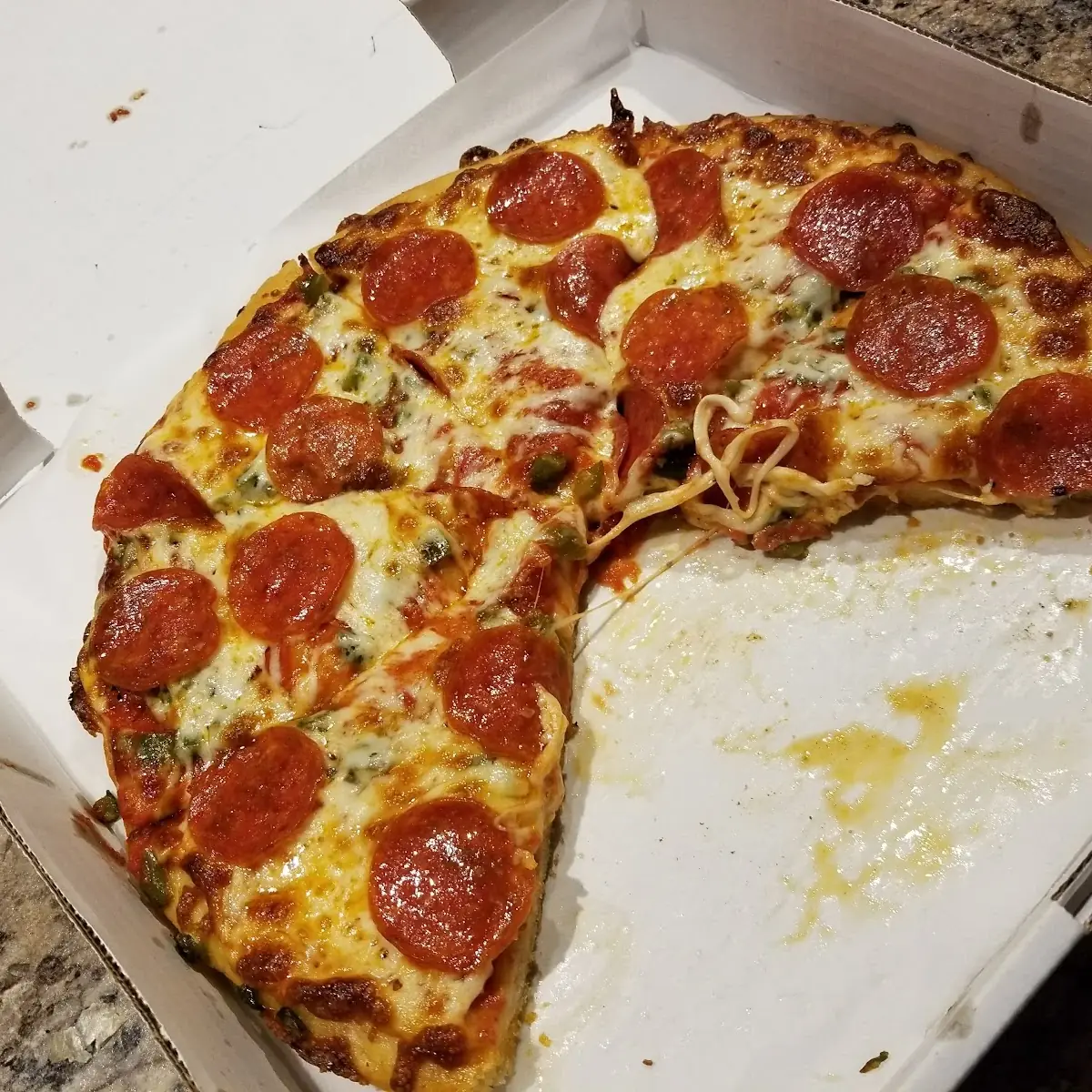 Pepperoni Sausage Mushroom Pizza