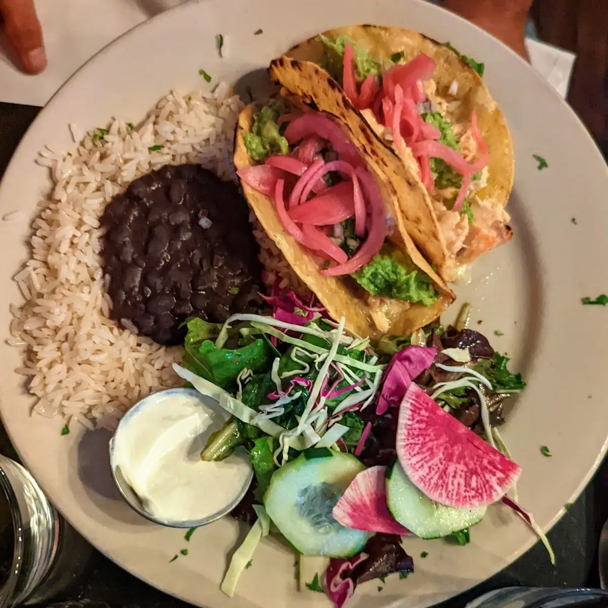 Grilled Shrimp Tacos Entree