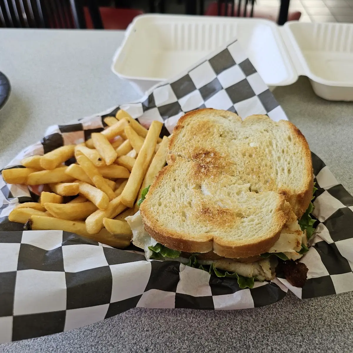Grilled Cheese & Fries