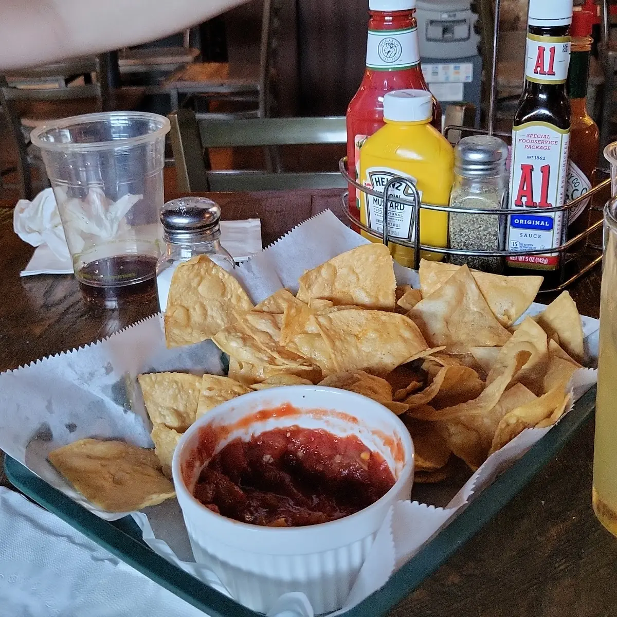 Chips and Salsa Verde