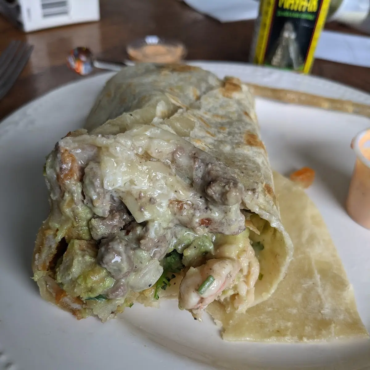 Surf and Turf Burrito