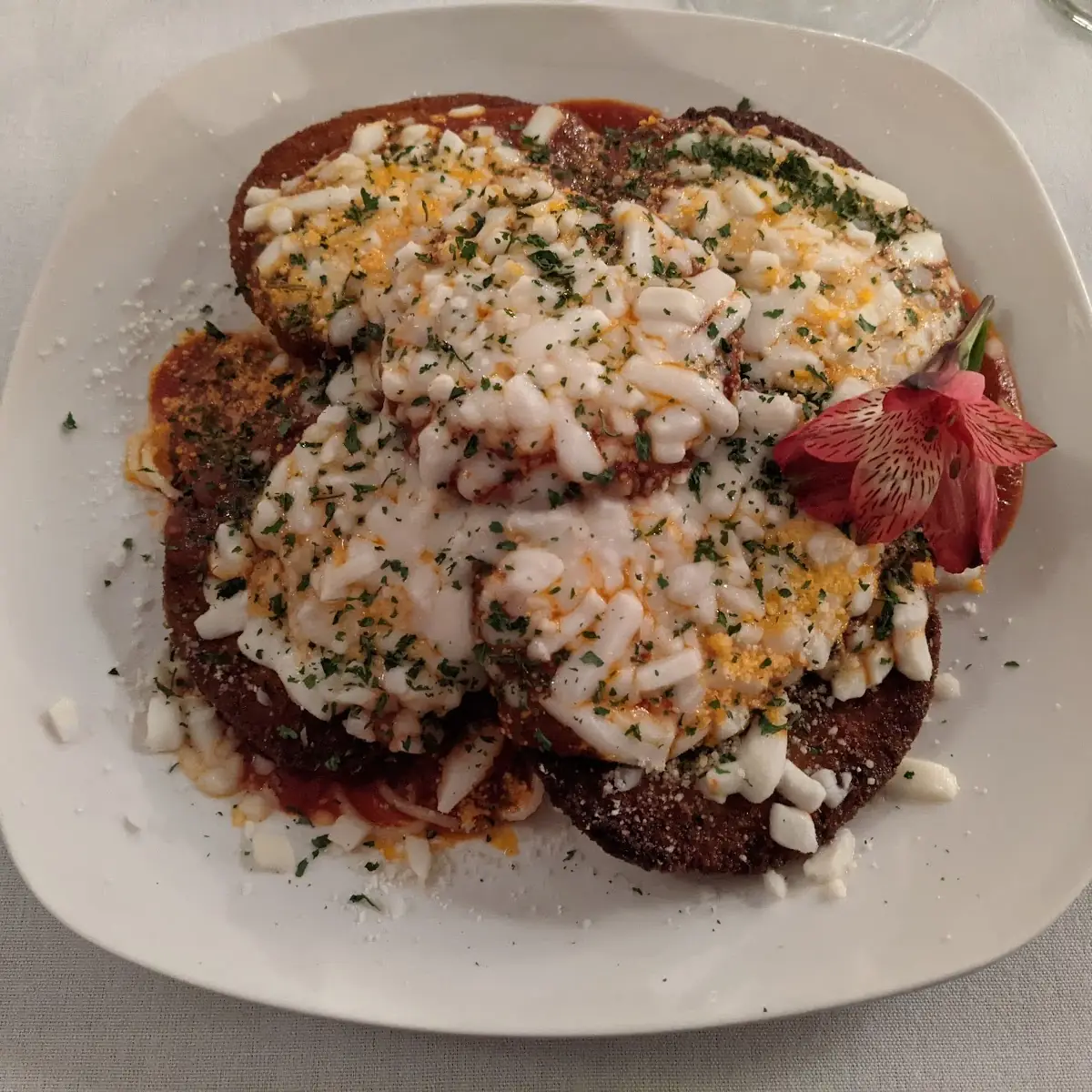 Chicken Parmigiana with Pasta