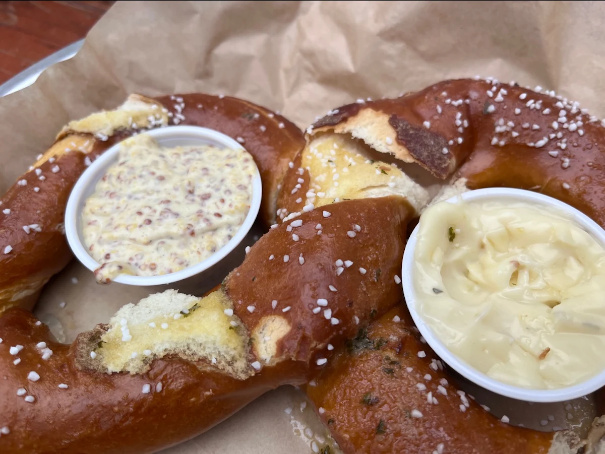 Huge Bavarian Style Pretzel