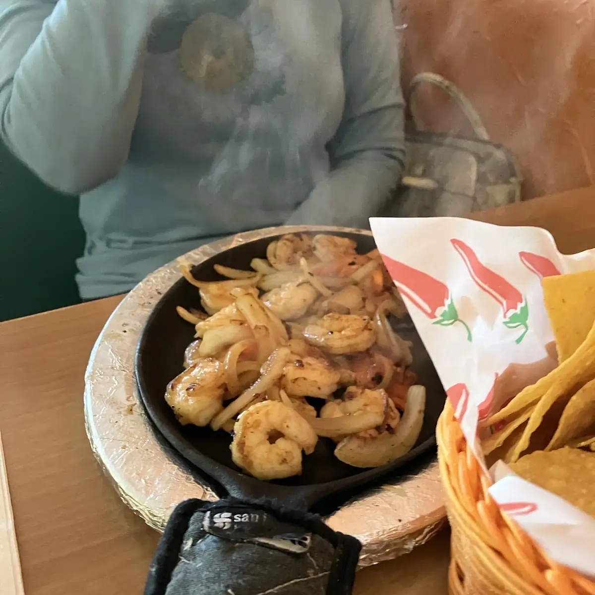 Shrimp Fajitas