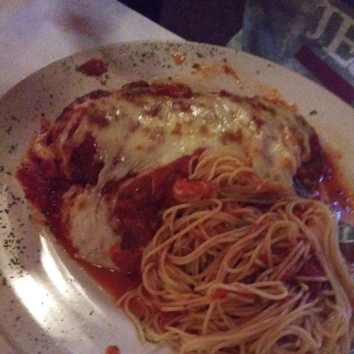Chicken Parmigiana