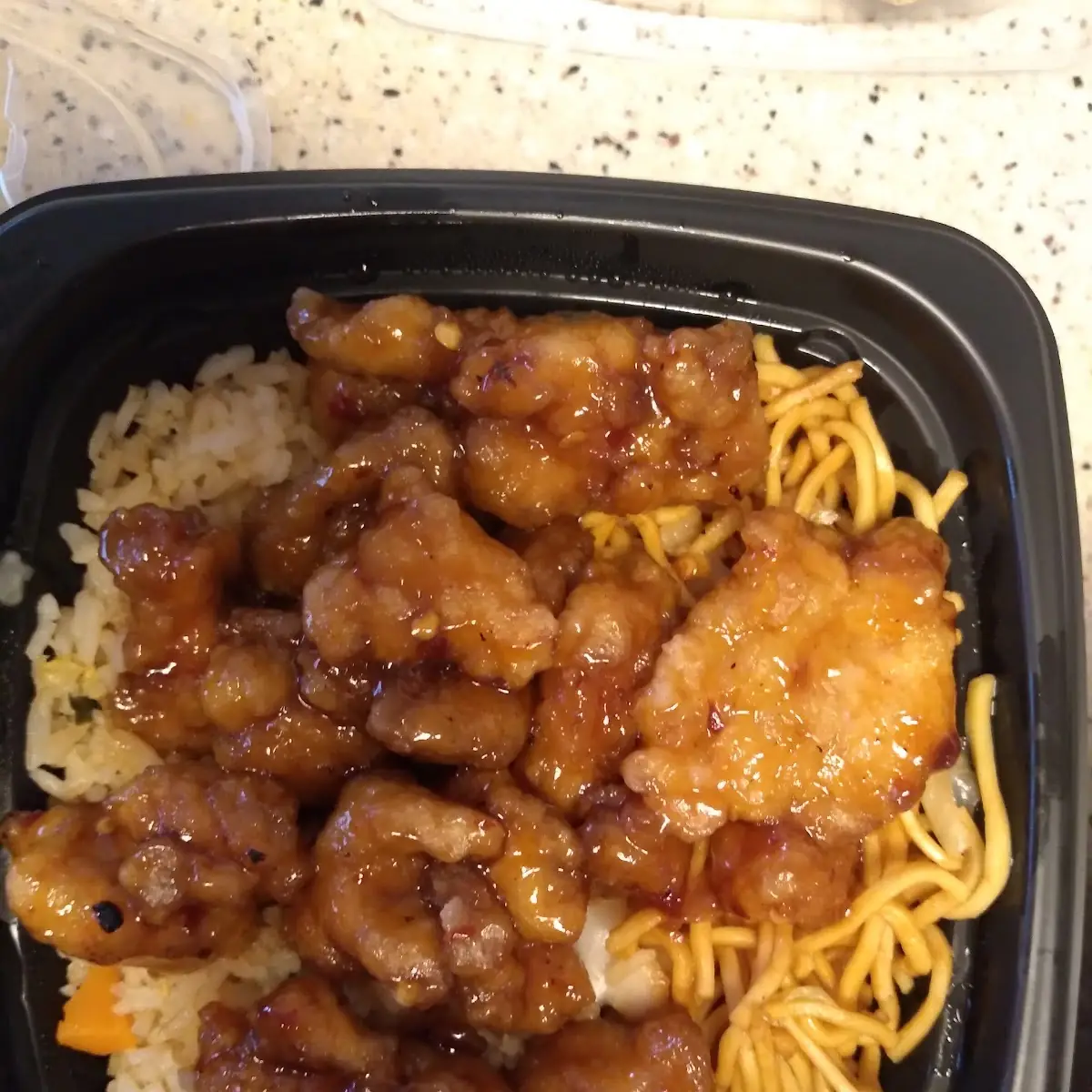 Orange Chicken Chow Mein