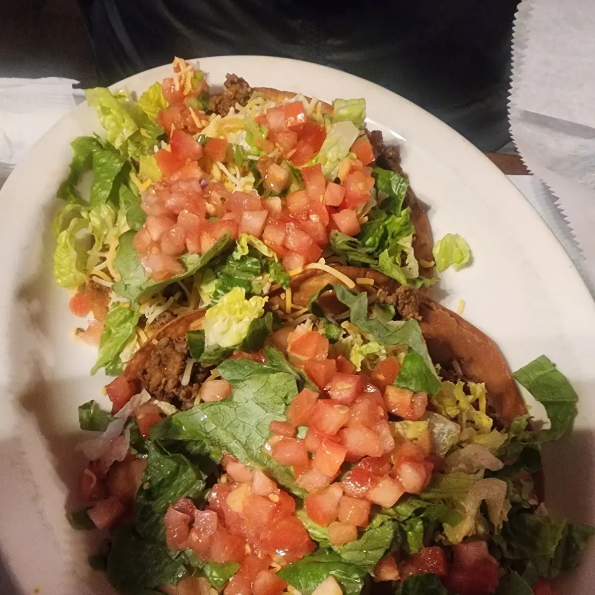 Beef Tostada