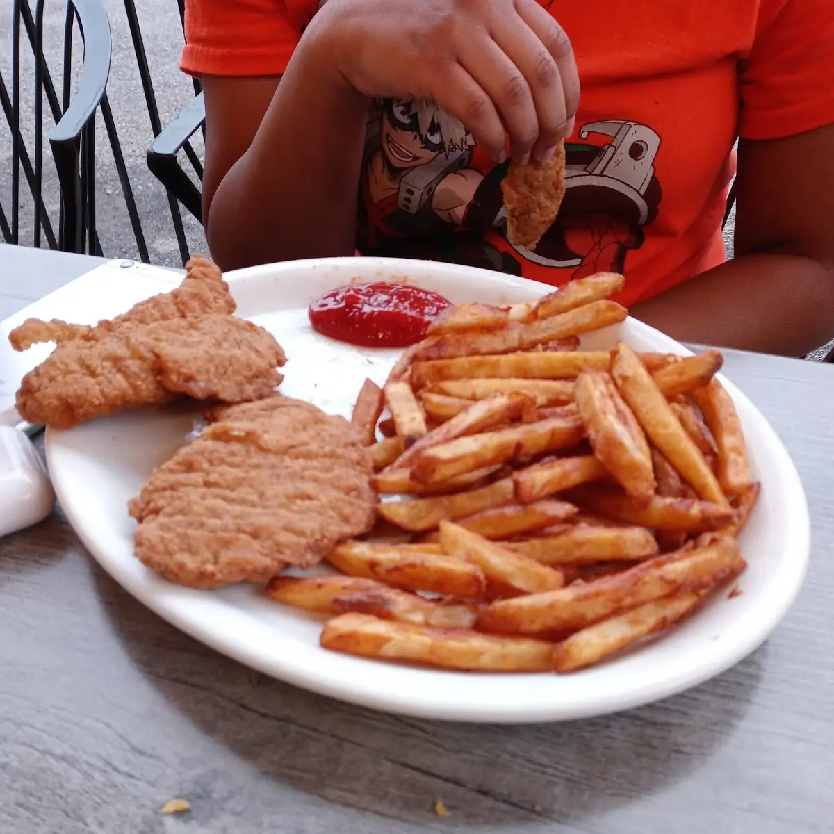 Chicken Tenders and Fries