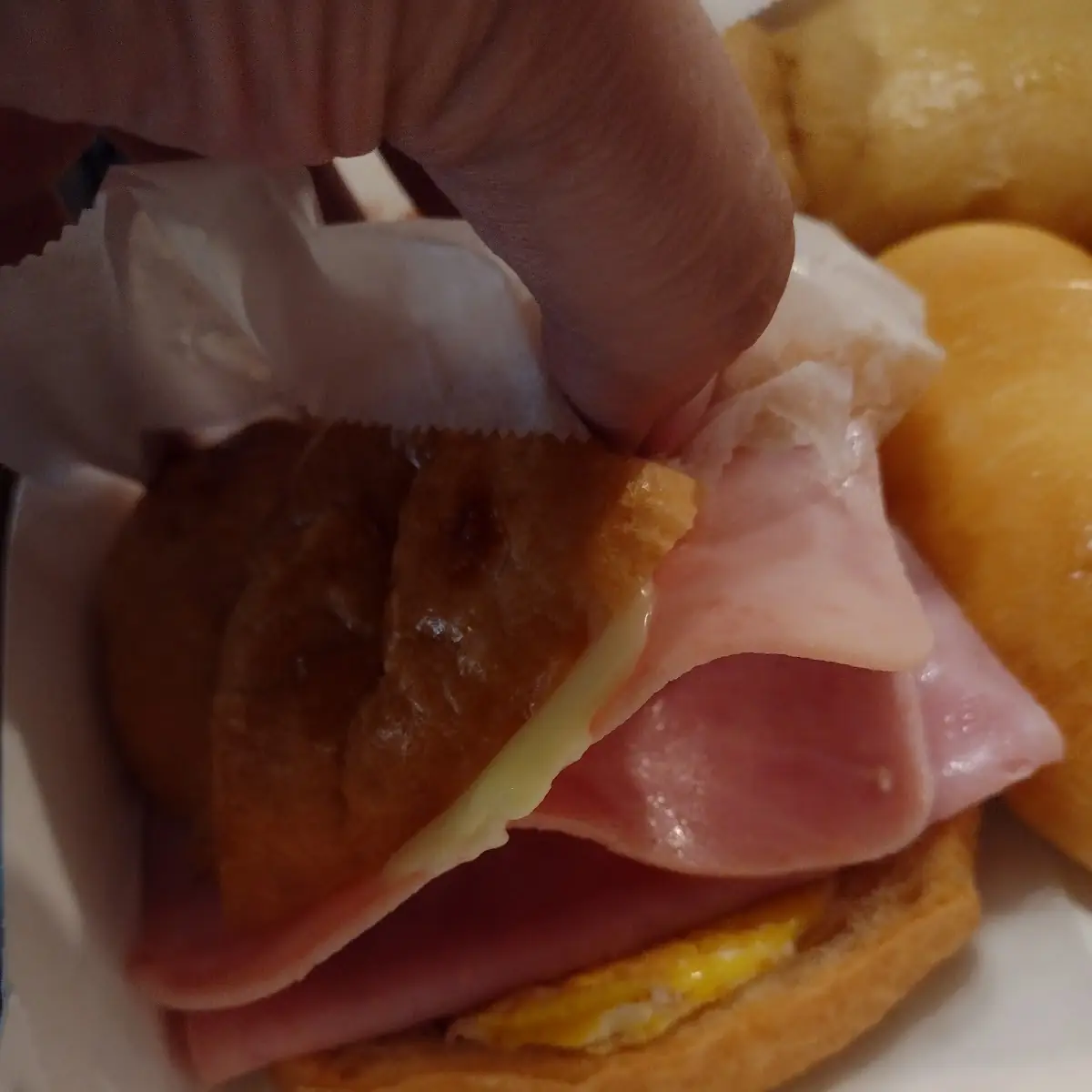 Ham and Cheese Croissant