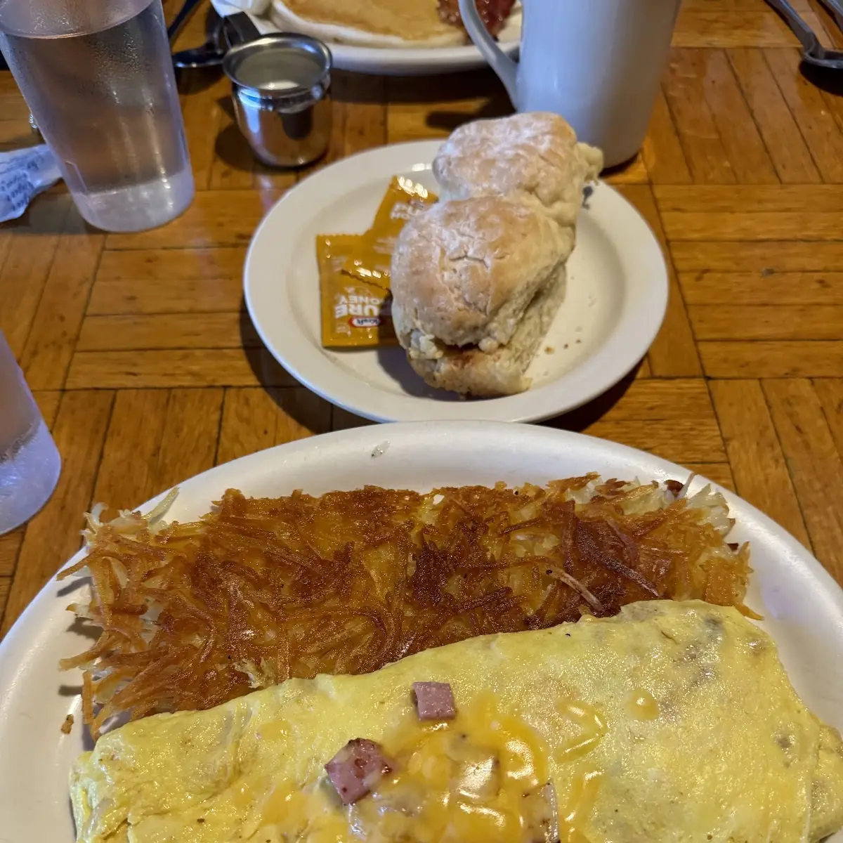 Meat and Cheese Omelet