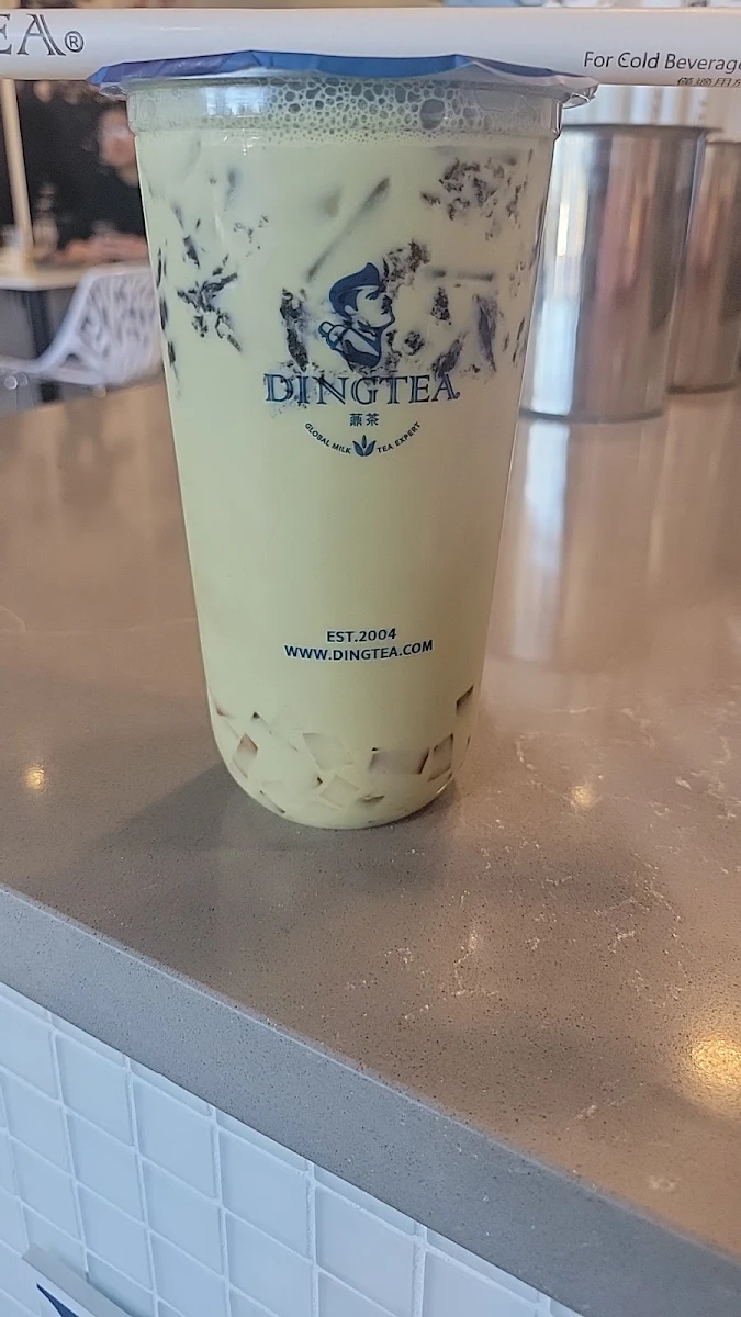 Matcha Milk Tea Konjac and Grass Jelly