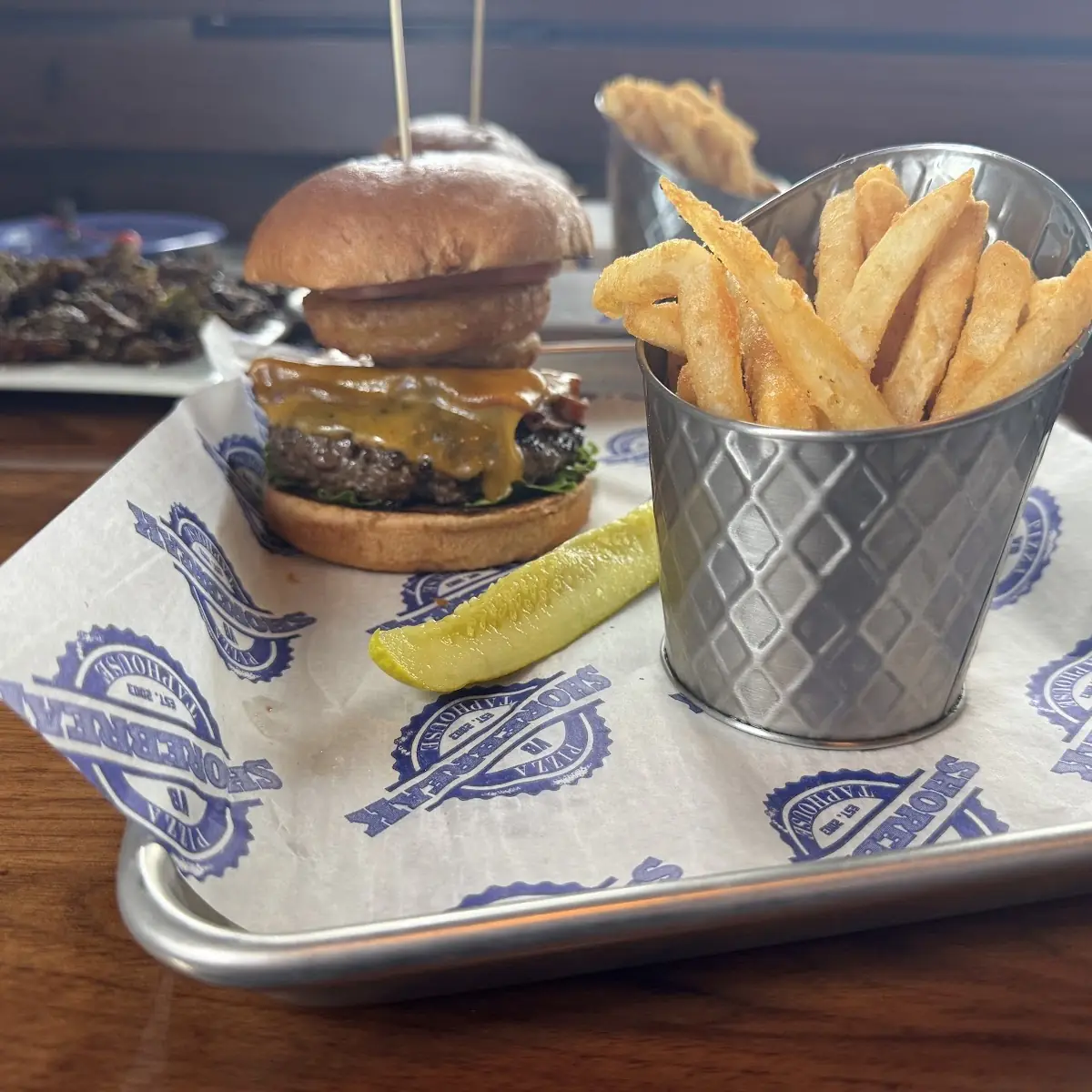 Bleu Steel Burger