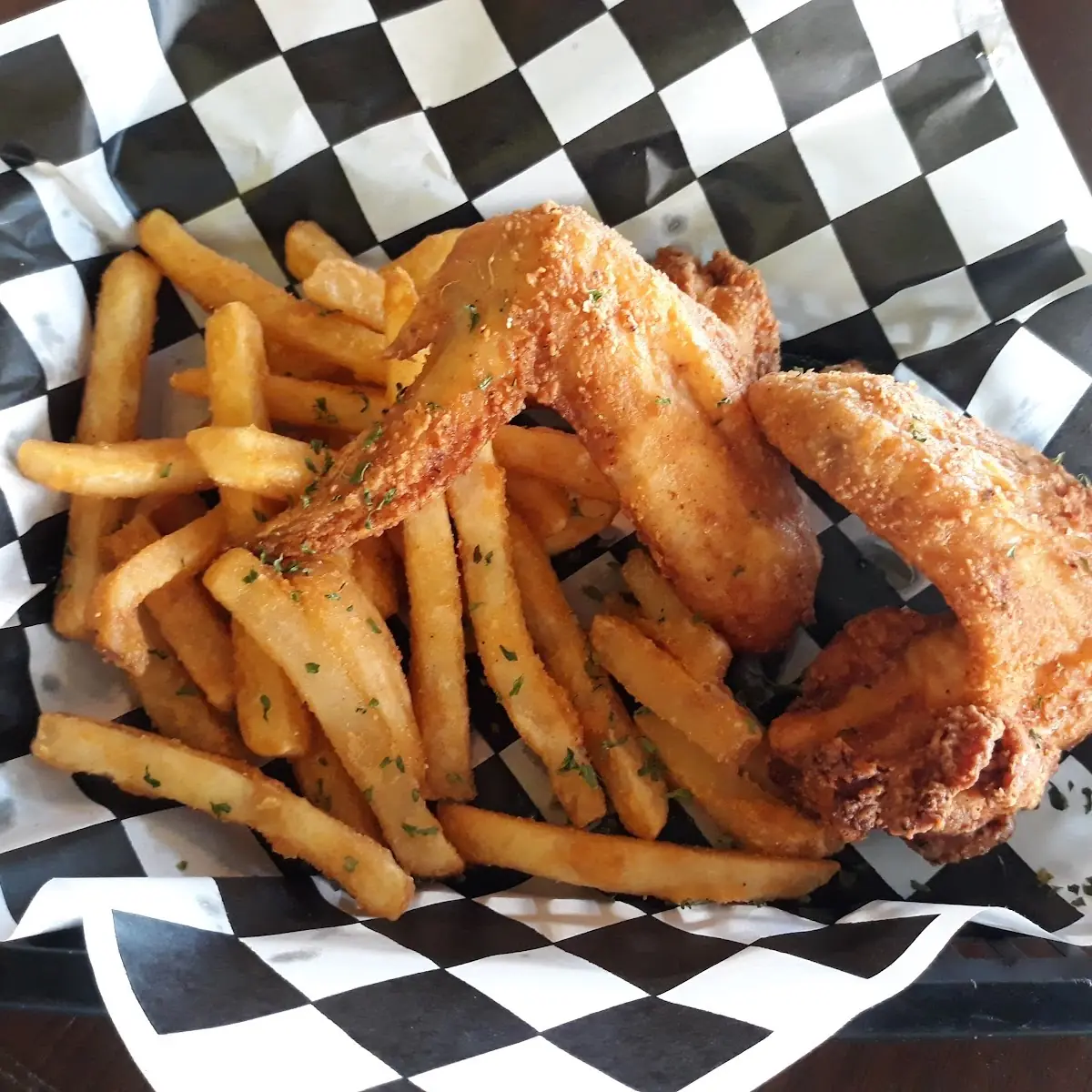 Wings and Fries