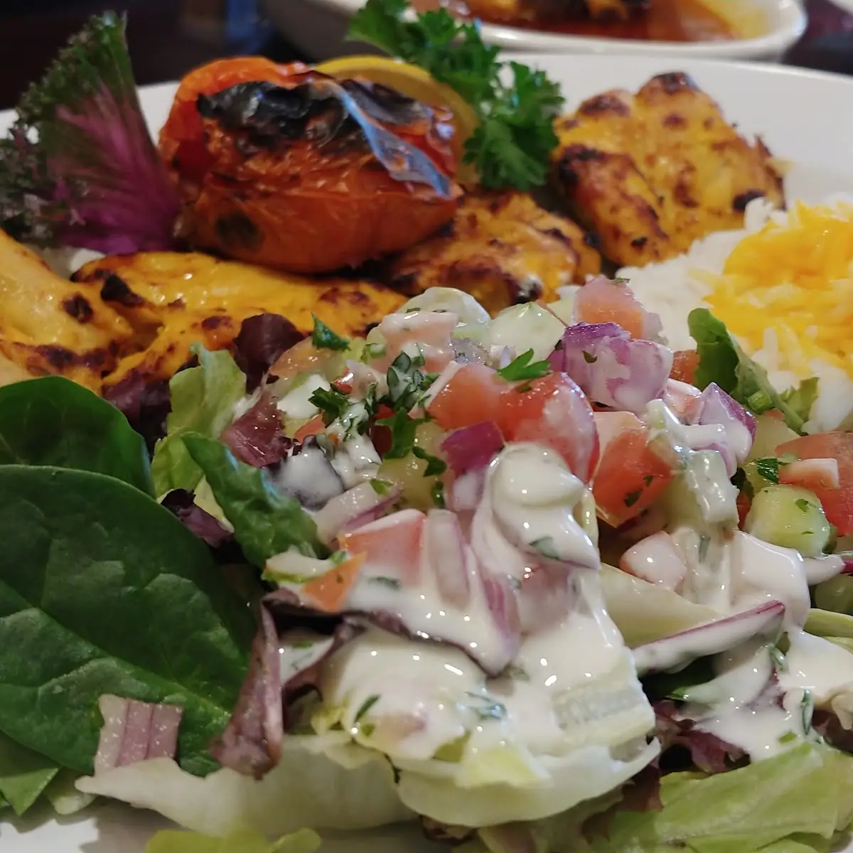Chicken Kebab Side (No Rice)