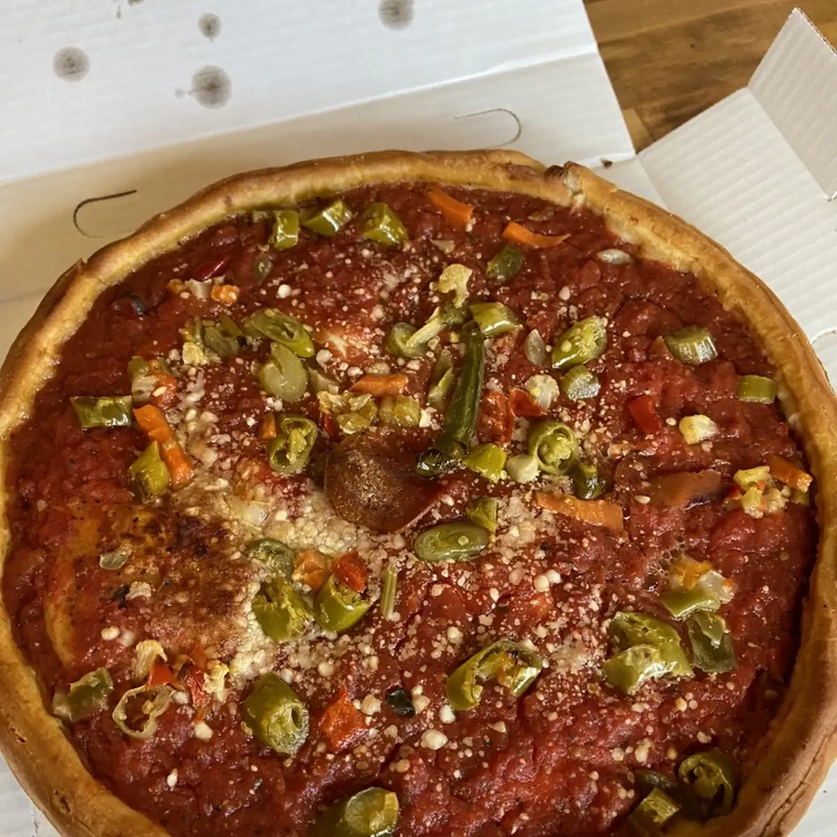 Chicago Style Deep Dish Pizza