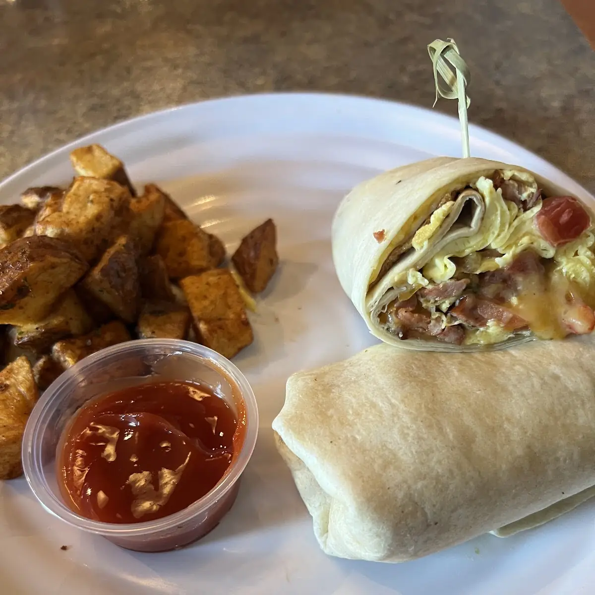 Industry Breakfast Burrito
