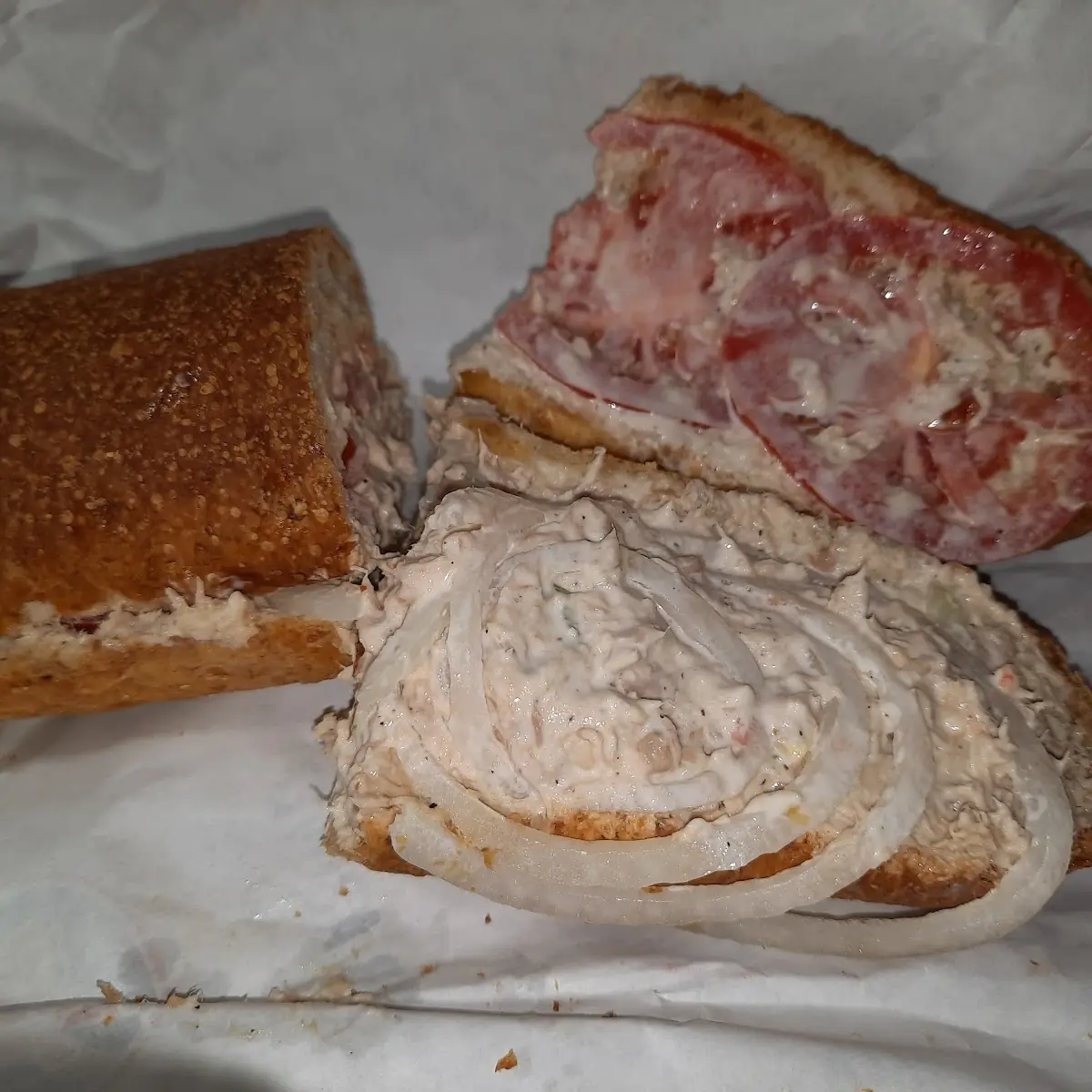 Tuna on Wheat