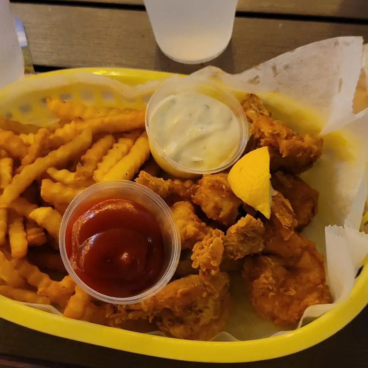 Shrimp Basket with Fries