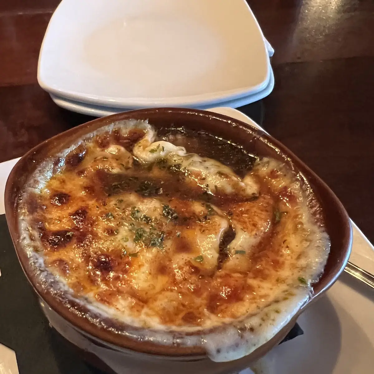 French Onion Soup Au Gratin