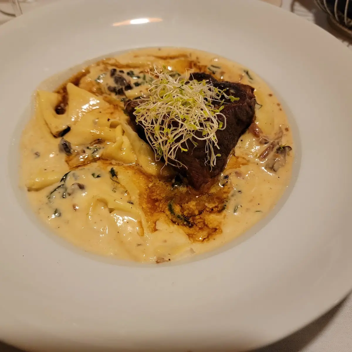 The Black and Blue Chicken Pasta