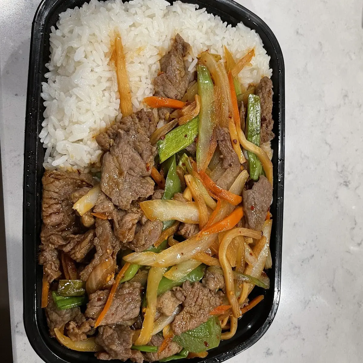 Mongolian Beef Platter
