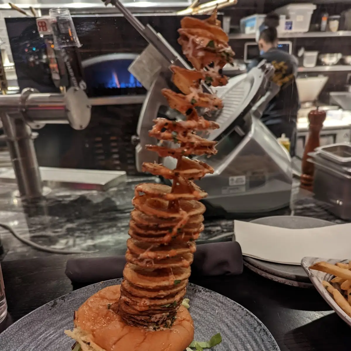 Classic T E Double-Stack Burger