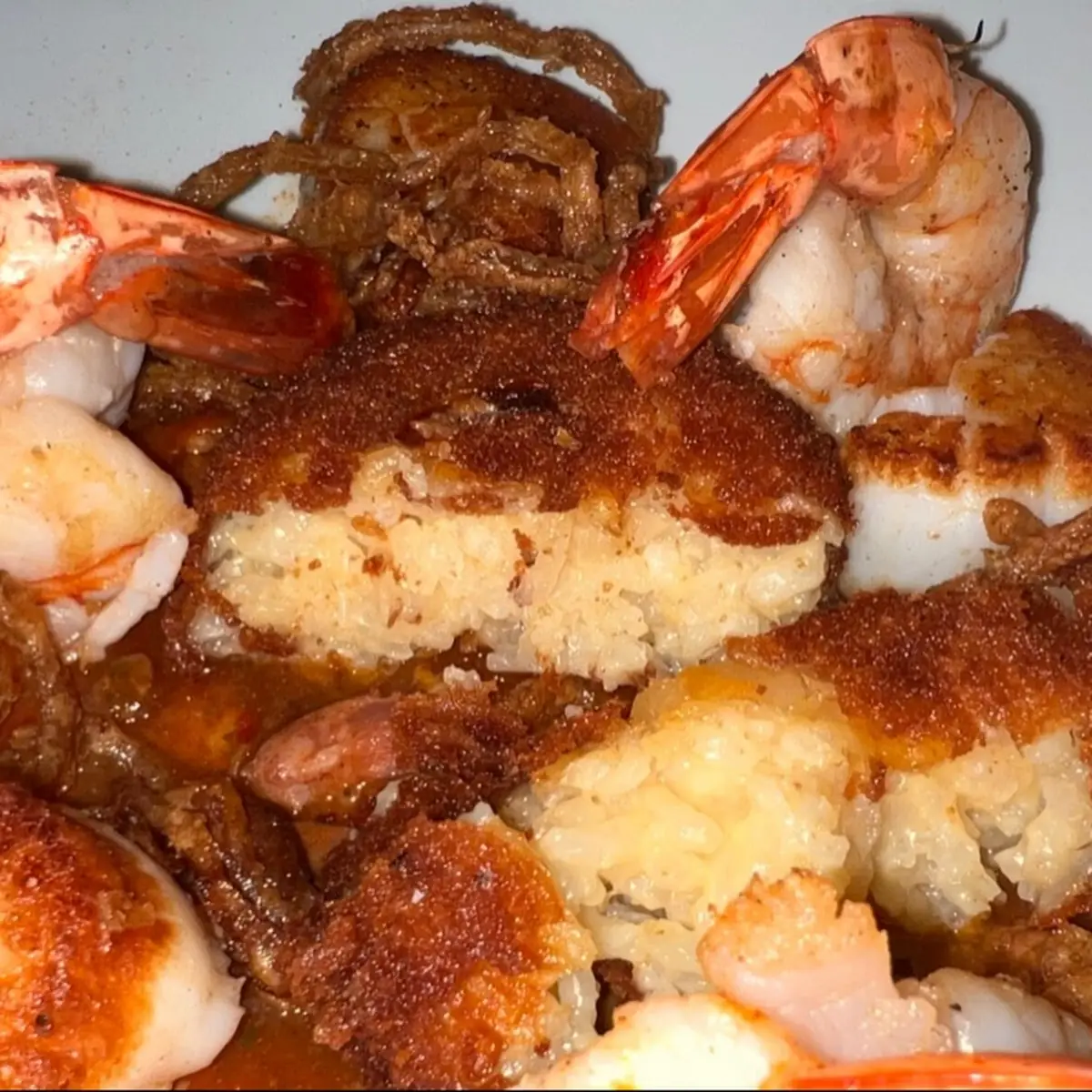 Shrimp Scallop and Crab Cake