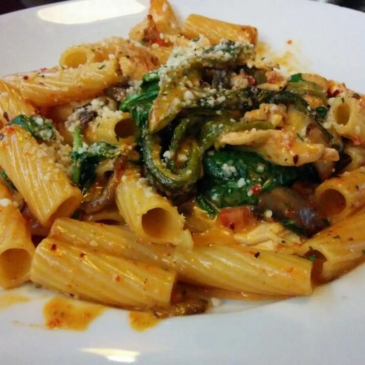 Spicy Chicken Rigatoni