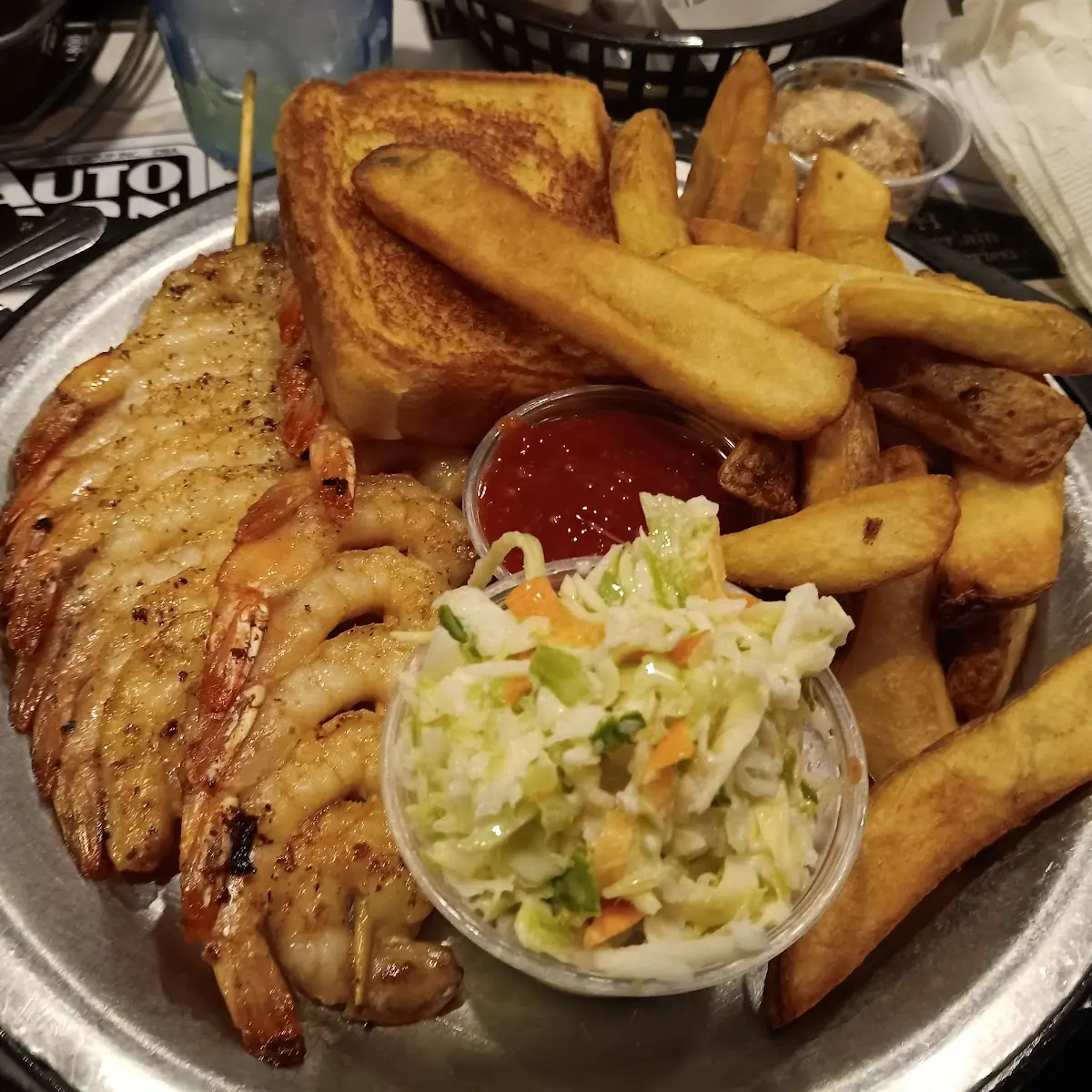 Grilled Shrimp Dinner