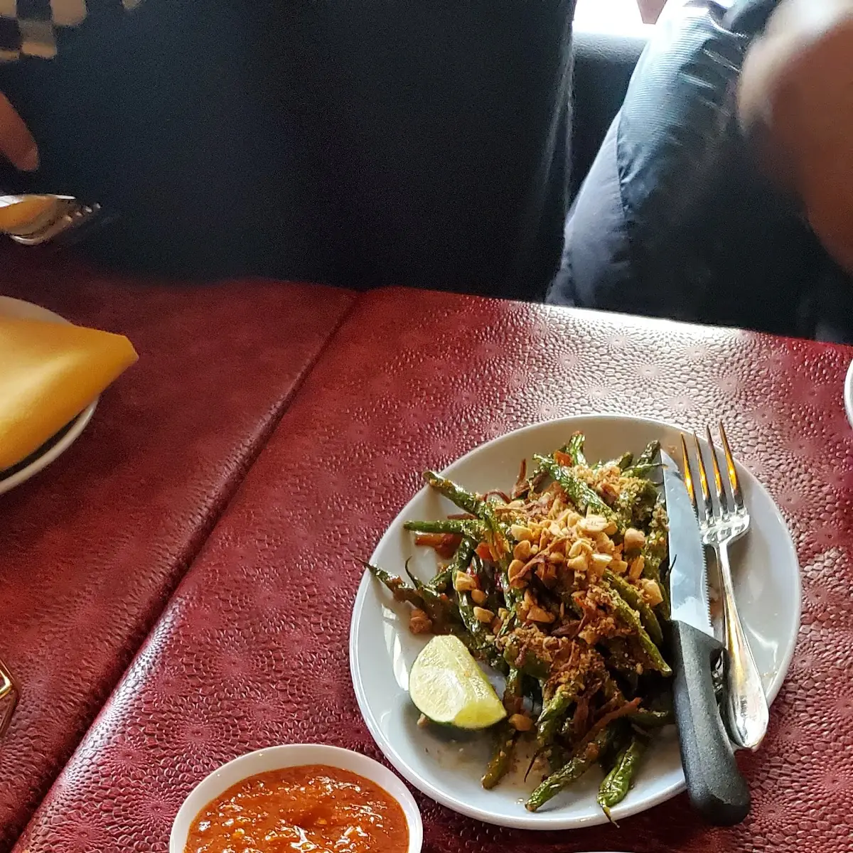 Blistered Green Beans