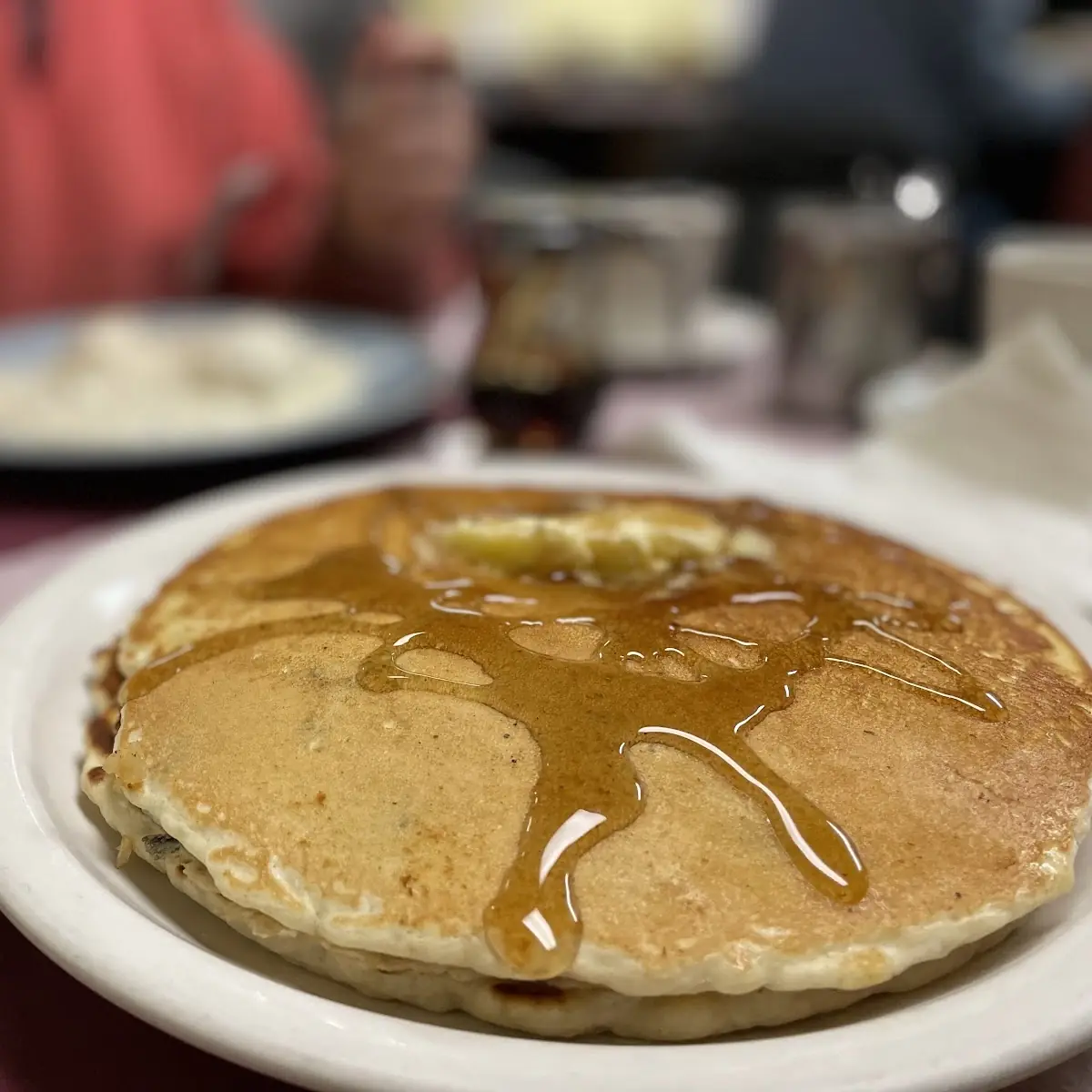 Pancakes with Choice of Meat