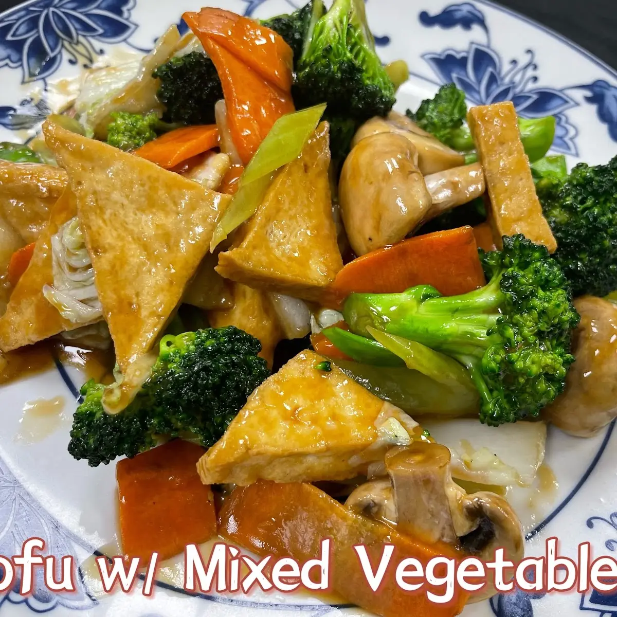 Tofu with Mixed Vegetable