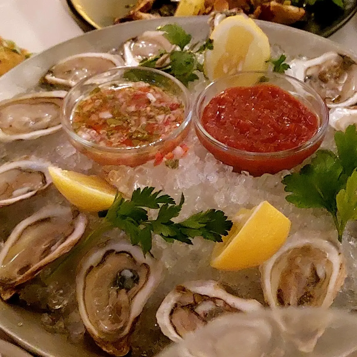 Oysters on the Half Shell