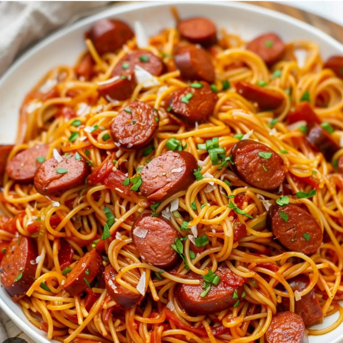 Haitian Style Spaghetti
