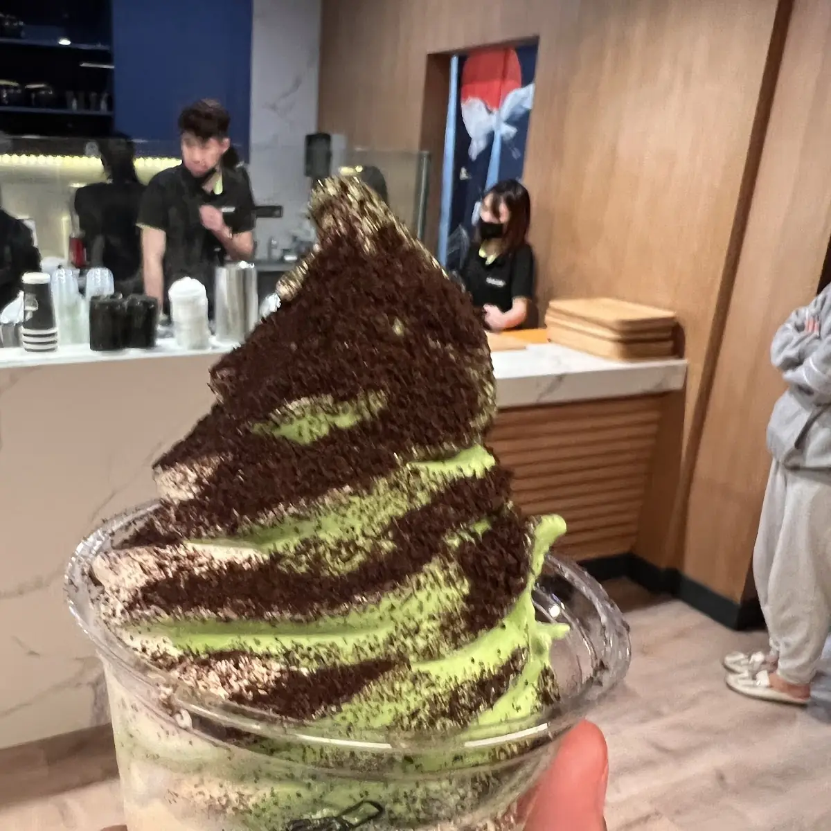 Matcha & Vanilla Ice Cream