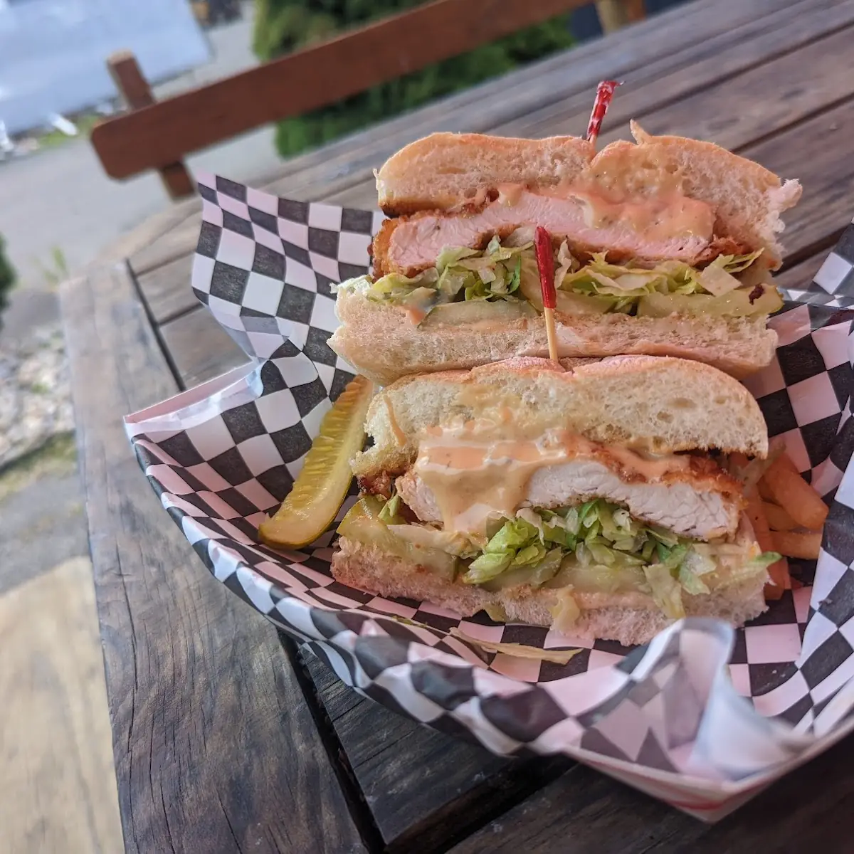 Mother Clucker Chicken Sandwich